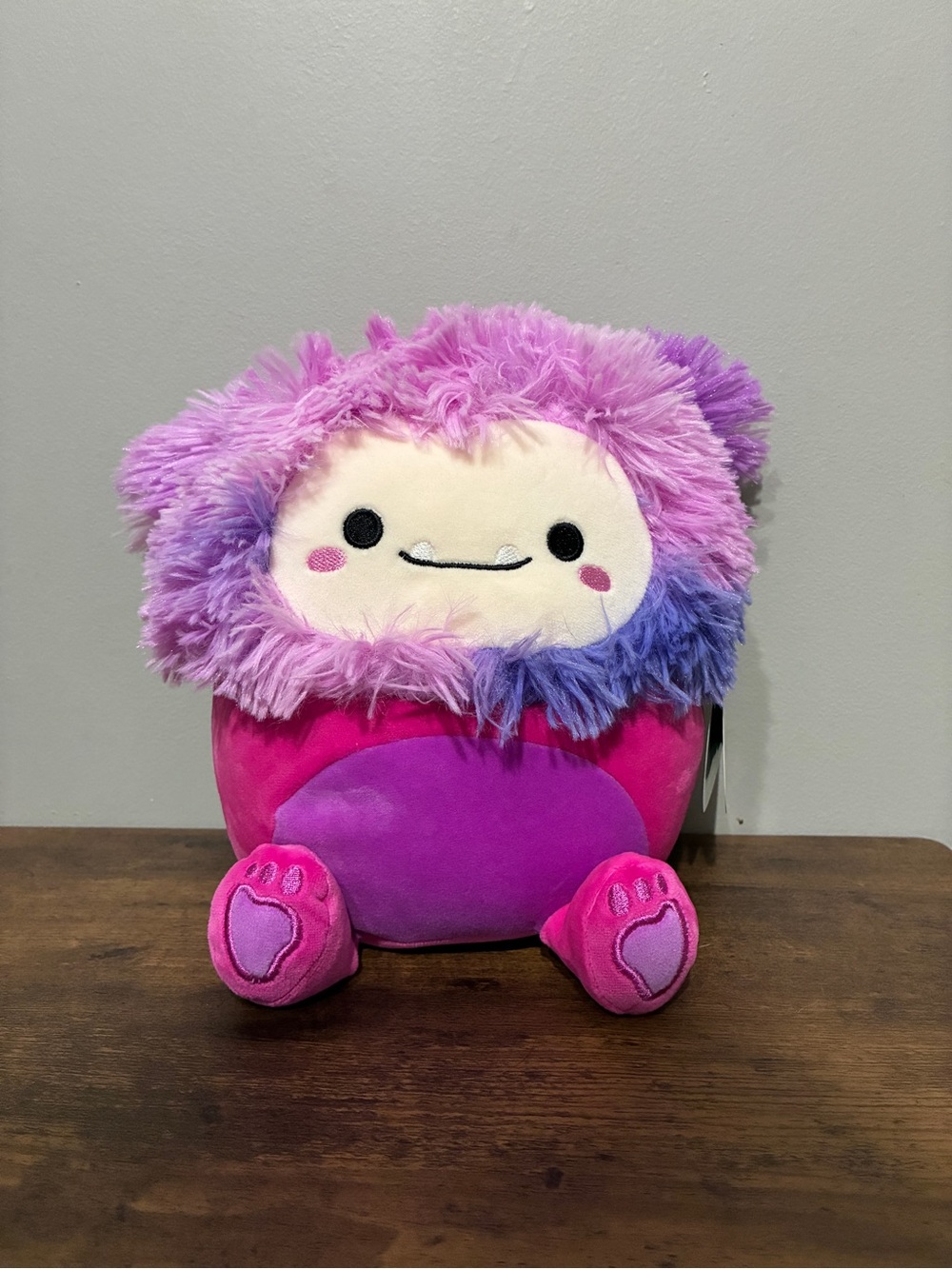 BNWT Woxie the Bigfoot 8” Squishmallow